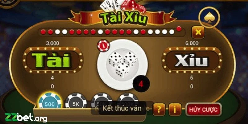 Luật chơi tài xỉu Zbet